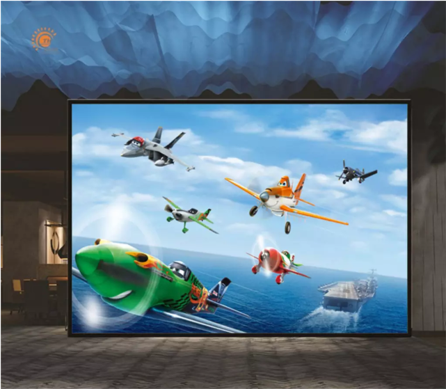 3D Color Airplane 2208 Wall Murals