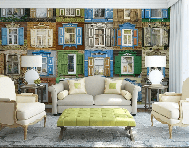 3D Colored Floor 2020 Wall Murals Wallpaper AJ Wallpaper 2 