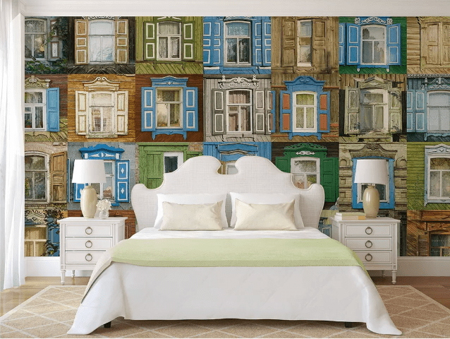 3D Colored Floor 2020 Wall Murals Wallpaper AJ Wallpaper 2 