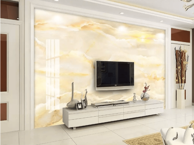 3D Yellow Pattern 2206 Wall Murals Wallpaper AJ Wallpaper 2 