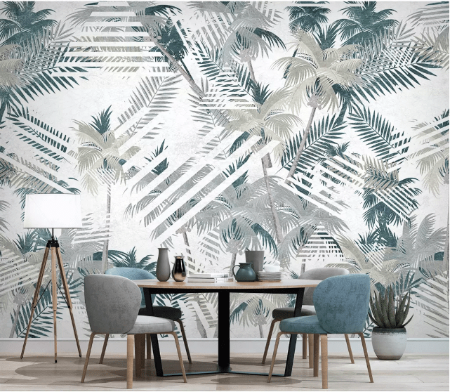 3D Light Leaves 2159 Wall Murals Wallpaper AJ Wallpaper 2 