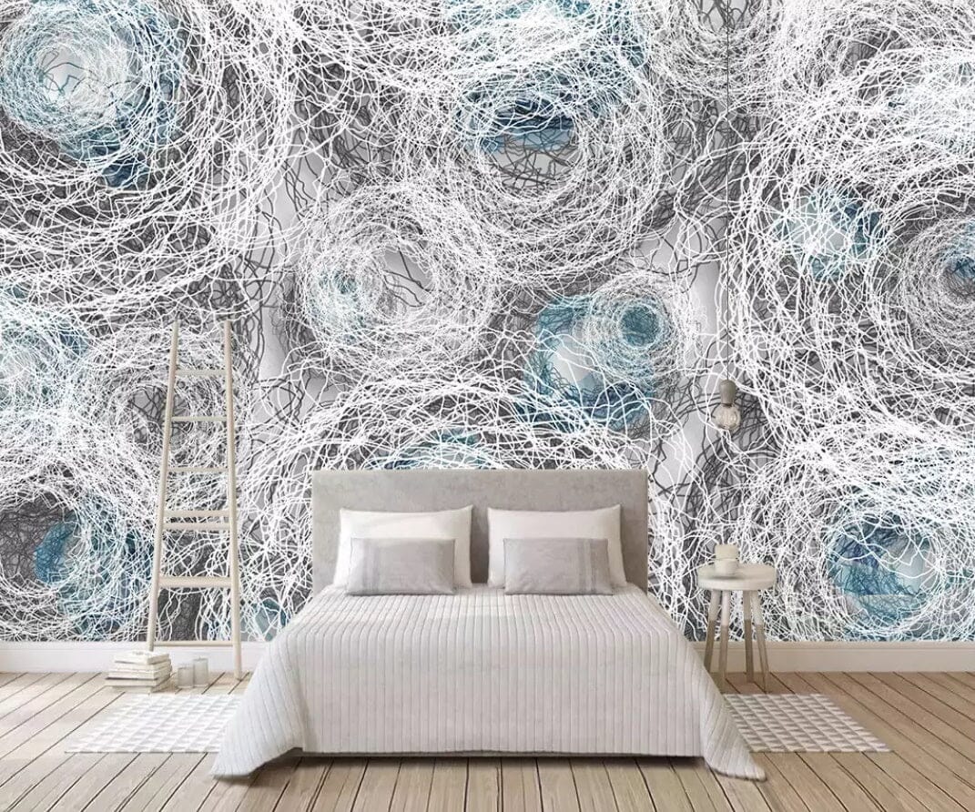 3D White Coil 2346 Wall Murals Wallpaper AJ Wallpaper 2 