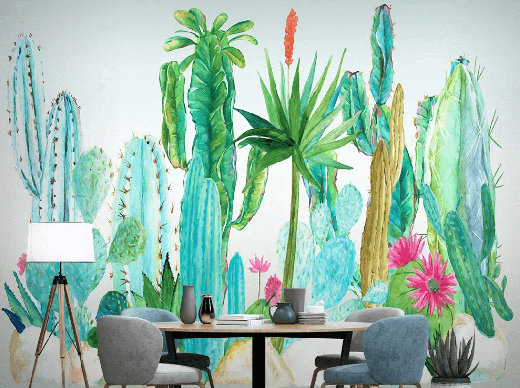 3D Color Plant 2269 Wall Murals Wallpaper AJ Wallpaper 2 