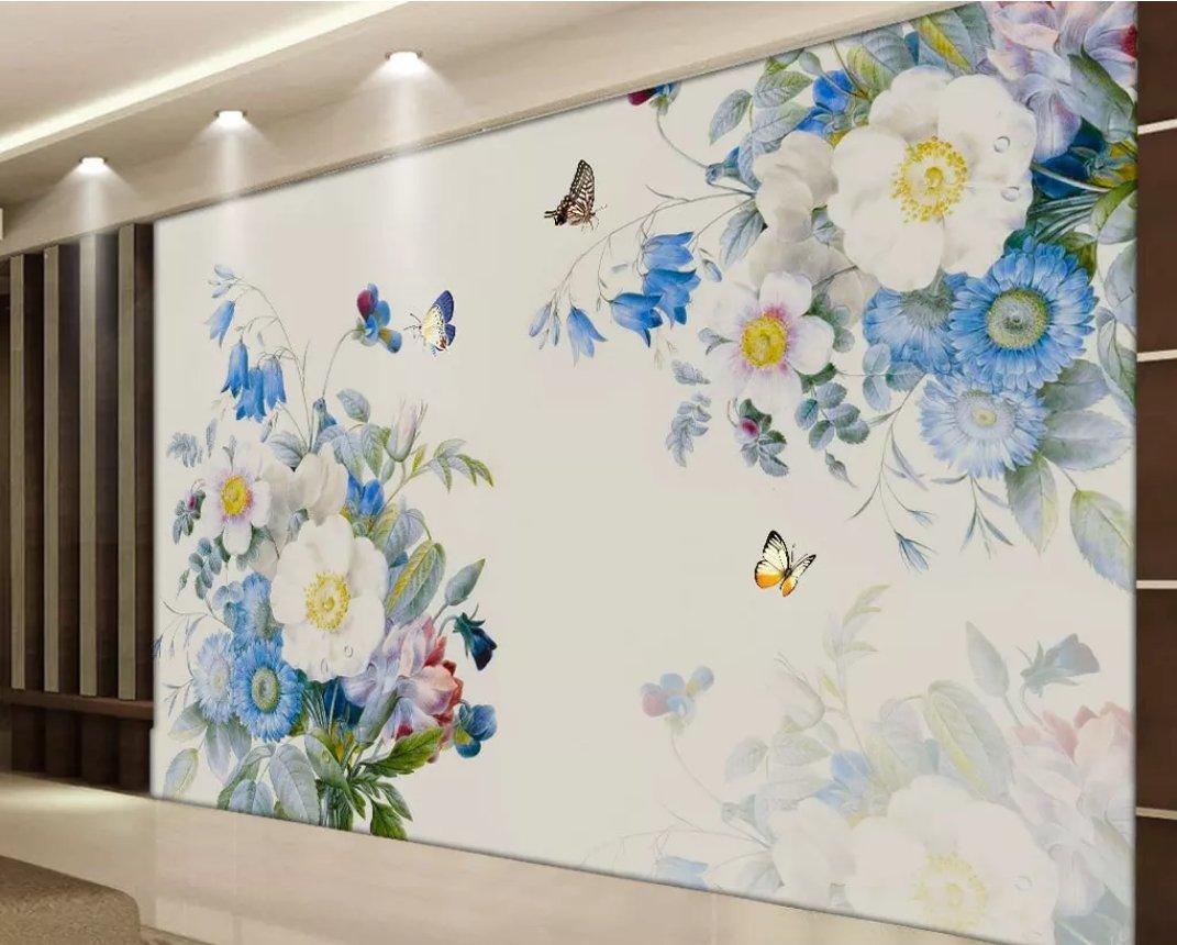 3D Flower 964 Wall Murals Wallpaper AJ Wallpaper 2 