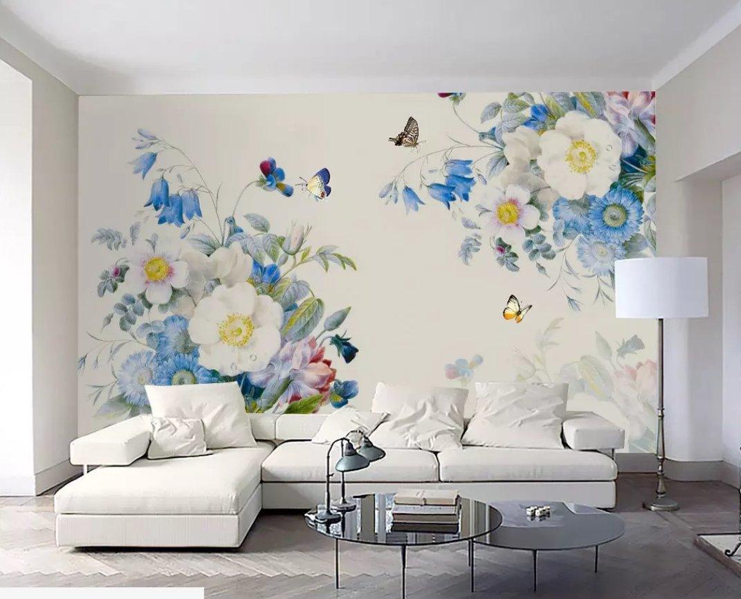 3D Flower 964 Wall Murals Wallpaper AJ Wallpaper 2 