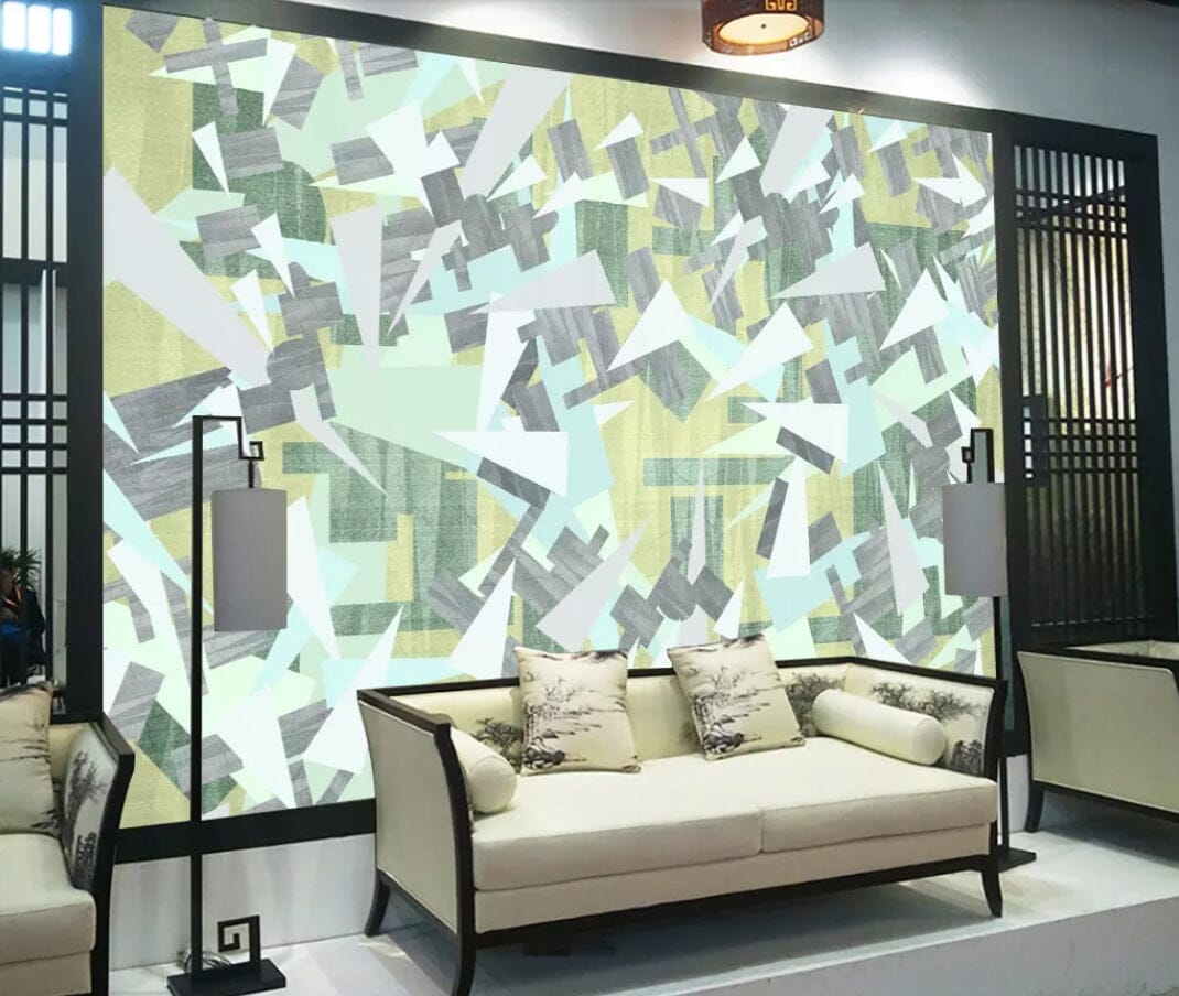 3D Geometric Patterns 2208 Wall Murals Wallpaper AJ Wallpaper 2 