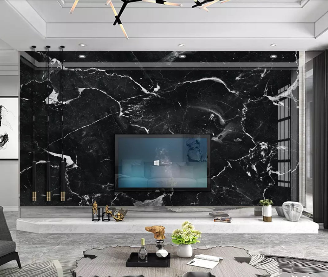 3D Striped Black 1219 Wall Murals Wallpaper AJ Wallpaper 2 