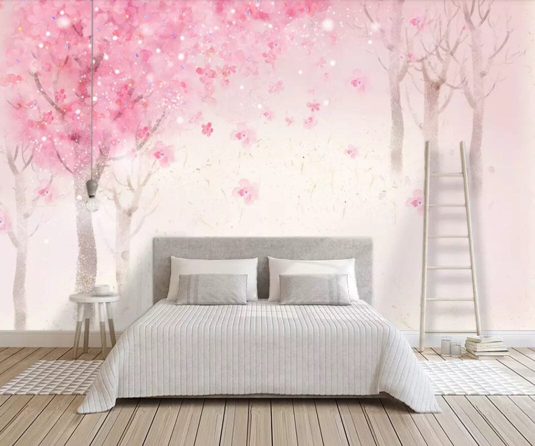 3D Pink World 1664 Wall Murals Wallpaper AJ Wallpaper 2 