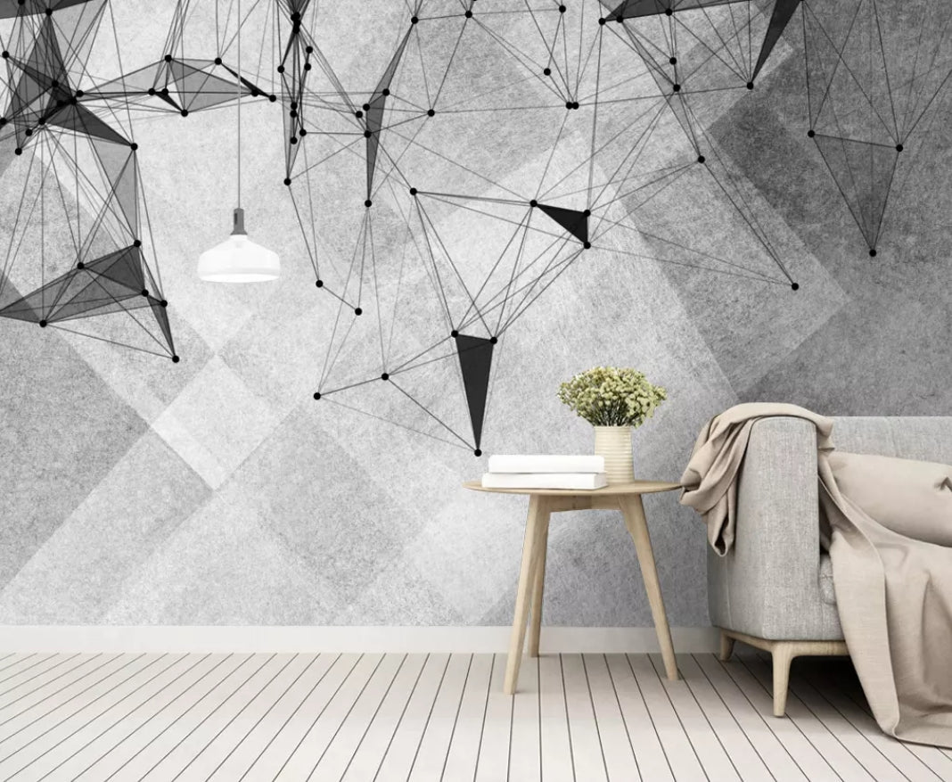 3D Geometric Patterns 1033 Wall Murals Wallpaper AJ Wallpaper 2 
