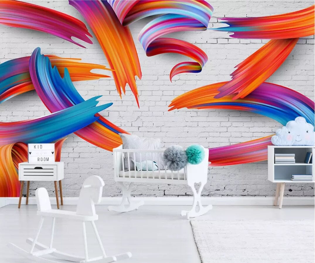 3D Colored Feathers 1736 Wall Murals Wallpaper AJ Wallpaper 2 