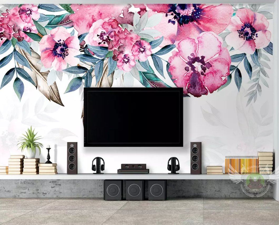 3D Colorful Flowers 1121 Wall Murals Wallpaper AJ Wallpaper 2 