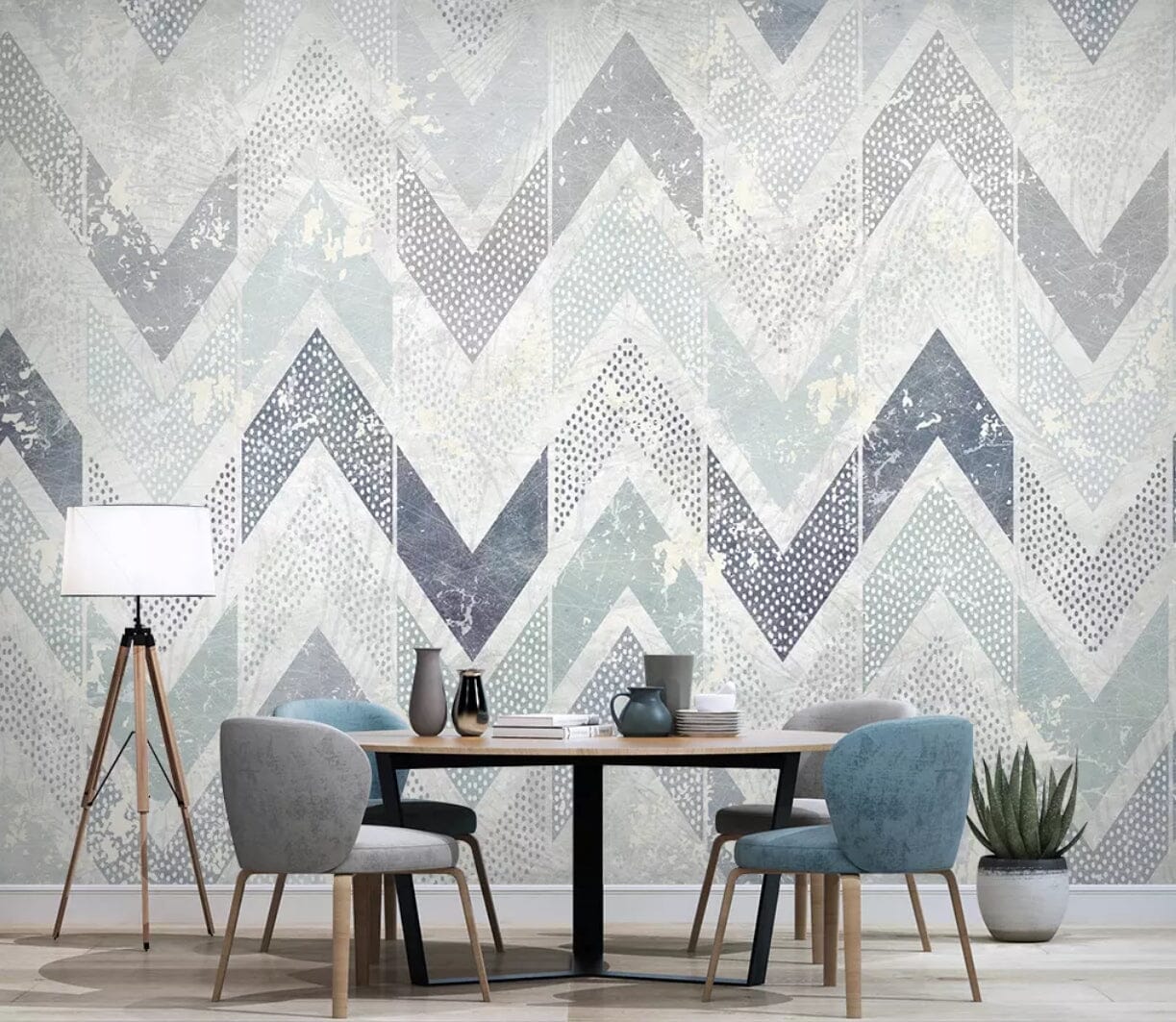 3D Color Geometry 1897 Wall Murals Wallpaper AJ Wallpaper 2 