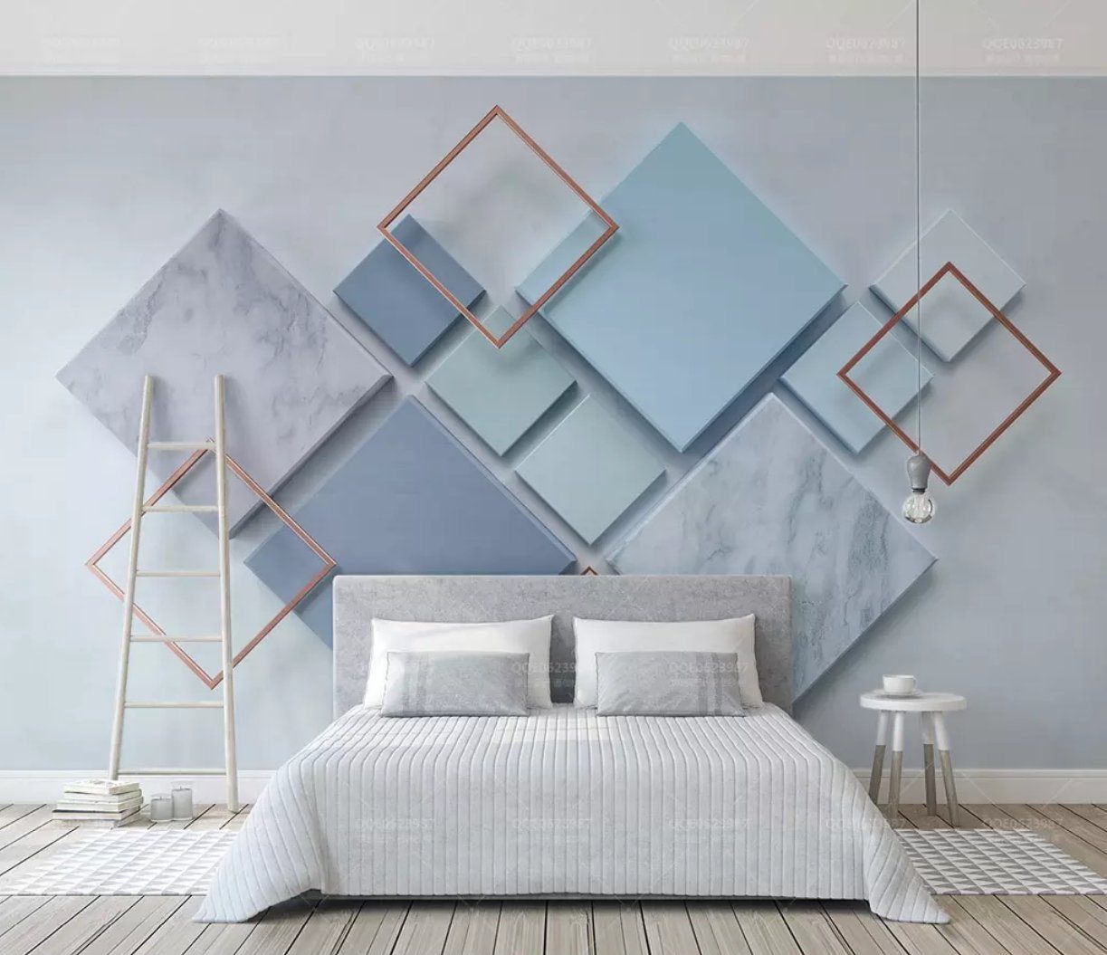 3D Square Color 180 Wall Murals Wallpaper AJ Wallpaper 2 