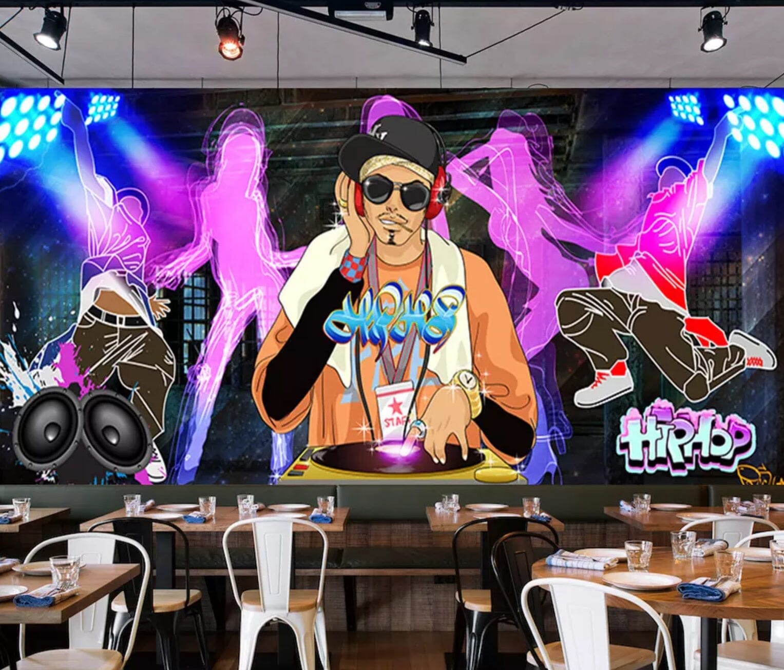 3D Electric Dancer 2463 Wall Murals Wallpaper AJ Wallpaper 2 