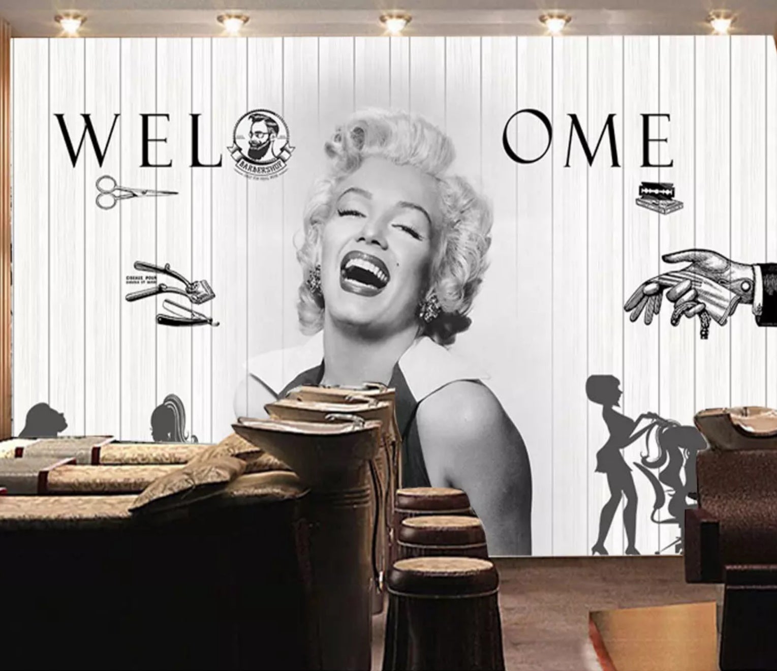 3D Fashion Lady 1389 Wall Murals Wallpaper AJ Wallpaper 2 