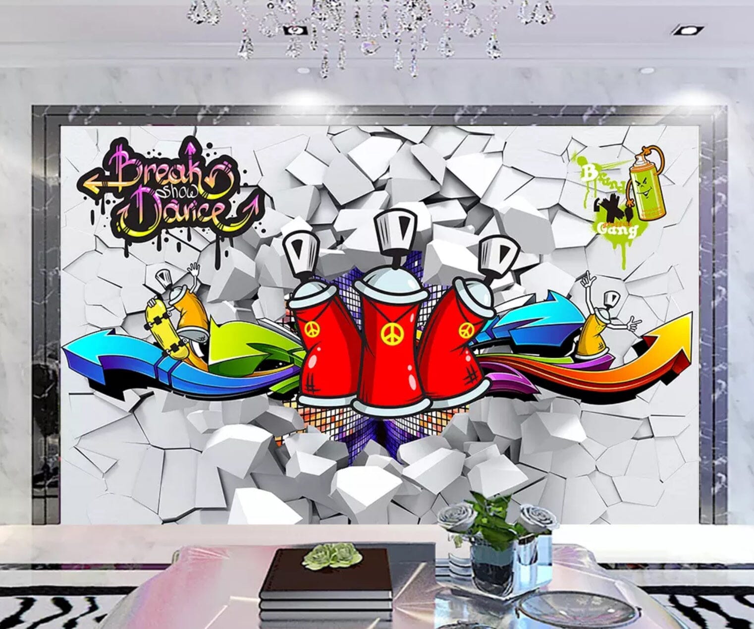 3D Red Cola Bottle 2339 Wall Murals Wallpaper AJ Wallpaper 2 