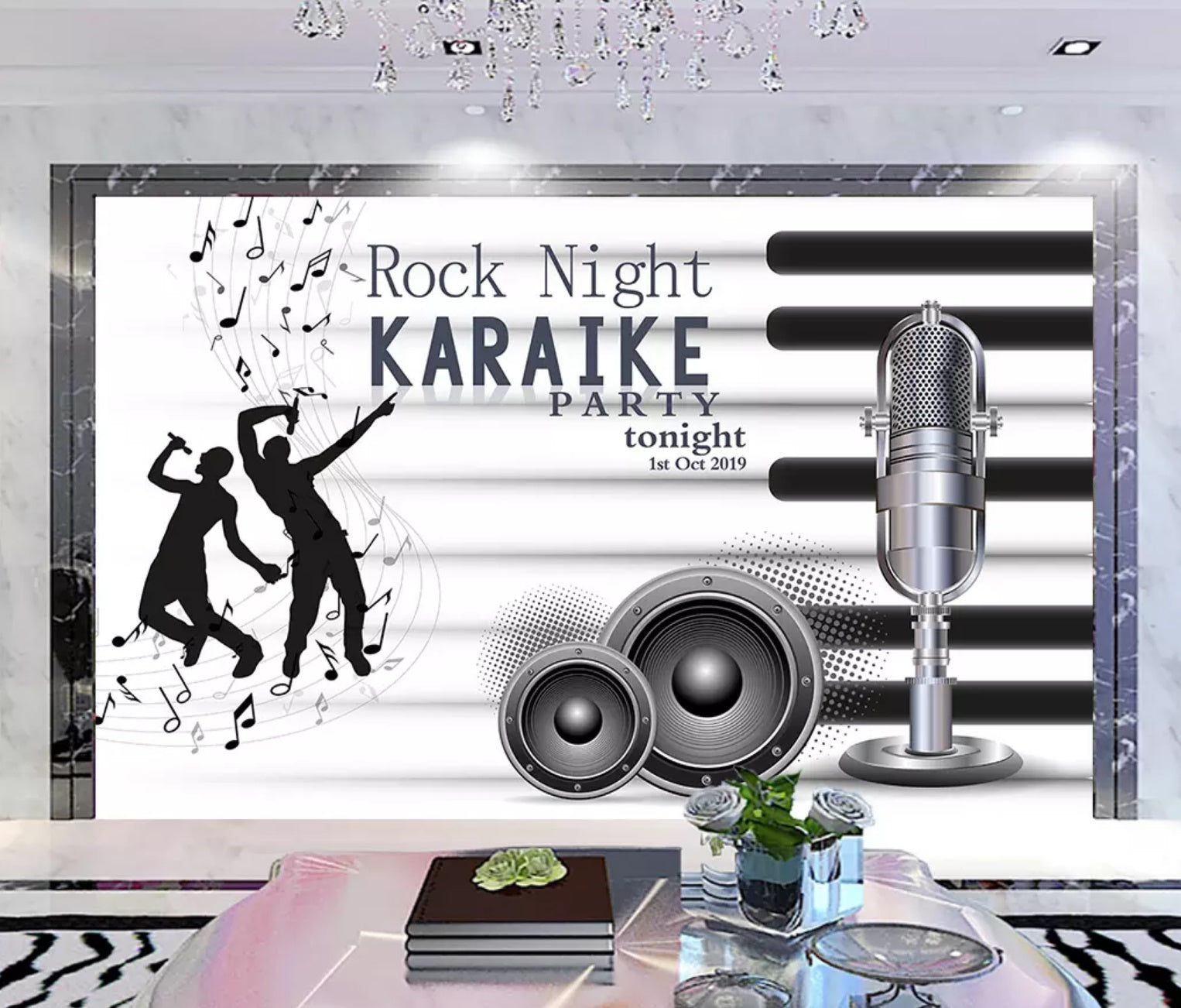 3D Music 1145 Wall Murals Wallpaper AJ Wallpaper 2 