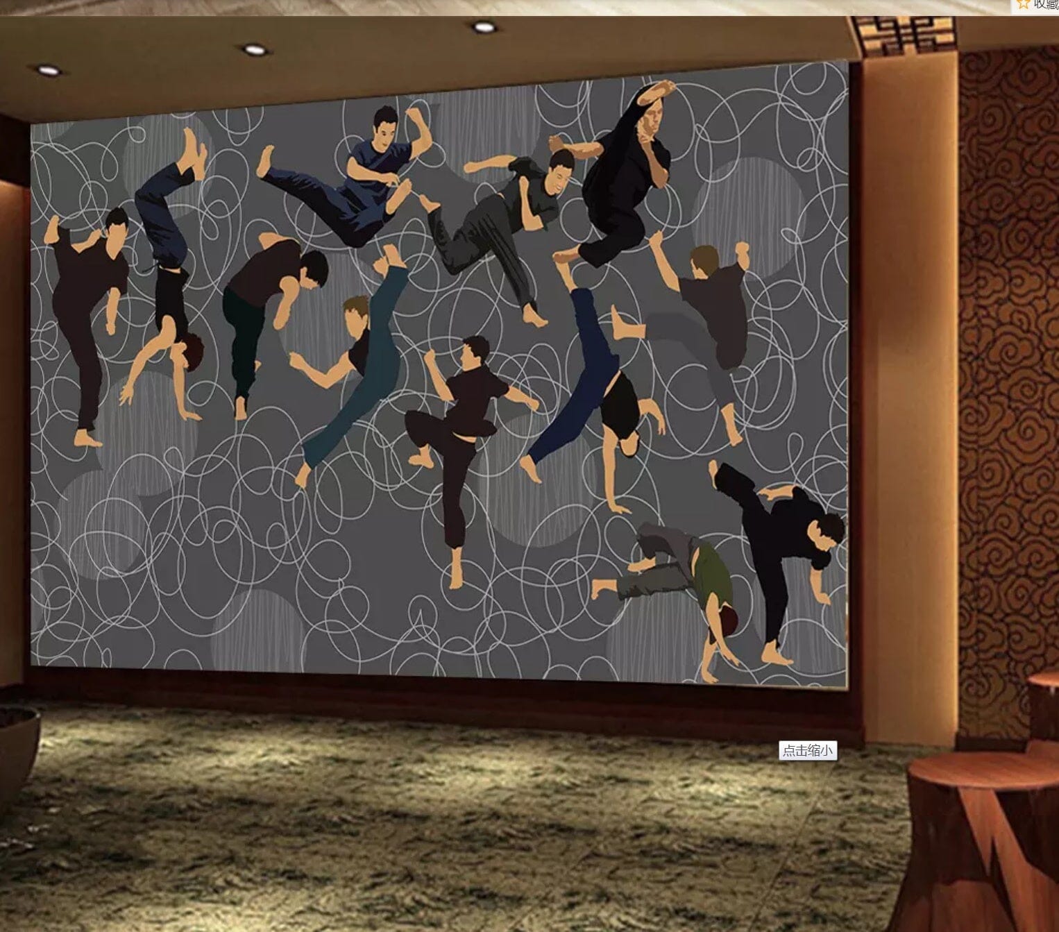 3D Chinese Kongfu 2306 Wall Murals Wallpaper AJ Wallpaper 2 