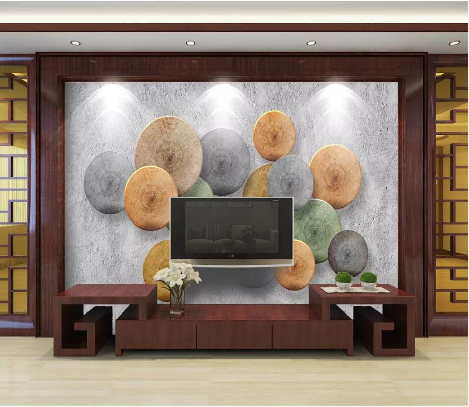 3D Circular Pattern 1667 Wall Murals Wallpaper AJ Wallpaper 2 