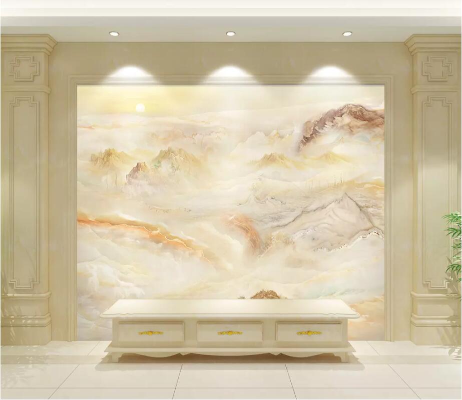 3D Misty Valley 1479 Wall Murals Wallpaper AJ Wallpaper 2 