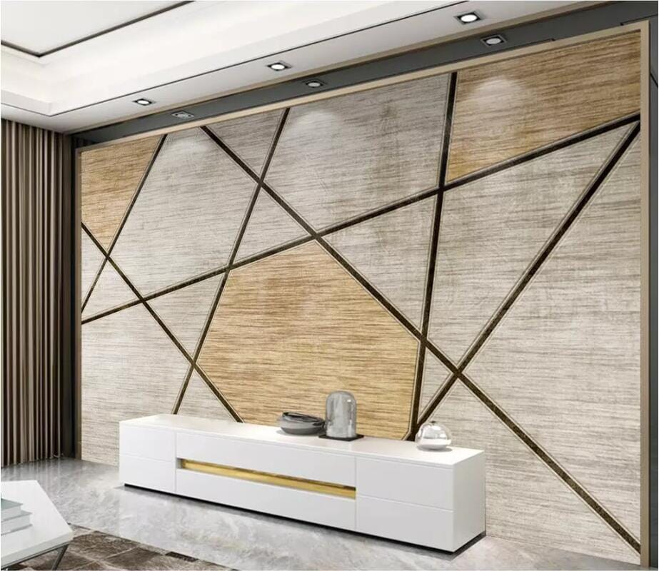 3D Colored Triangle 2815 Wall Murals Wallpaper AJ Wallpaper 2 
