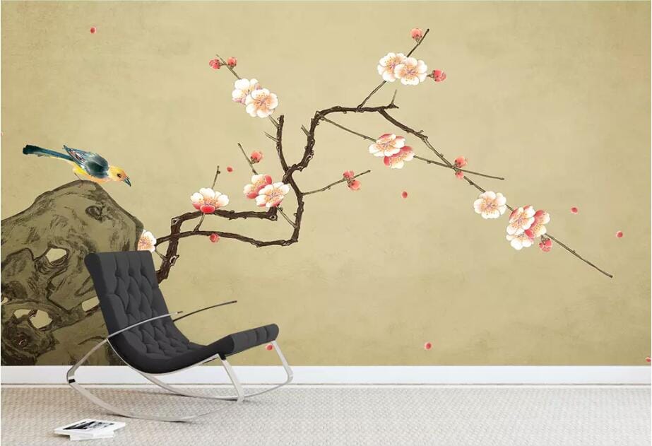 3D Red Plum 2744 Wall Murals Wallpaper AJ Wallpaper 2 