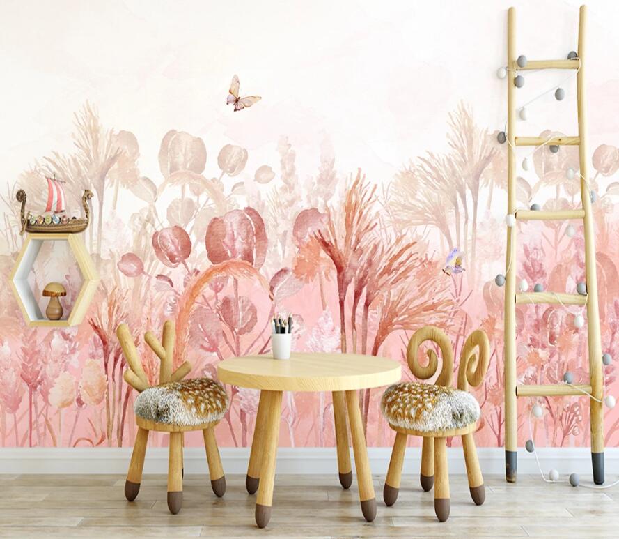 3D Pink Flowers 1595 Wall Murals Wallpaper AJ Wallpaper 2 