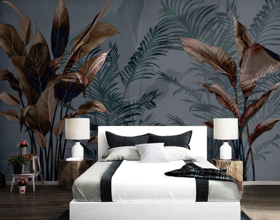 3D Leaves 1448 Wall Murals Wallpaper AJ Wallpaper 2 