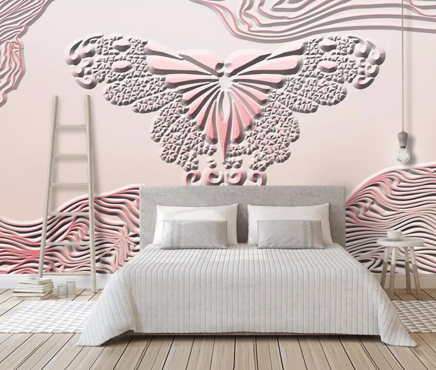 3D Butterfly 2007 Wall Murals Wallpaper AJ Wallpaper 2 