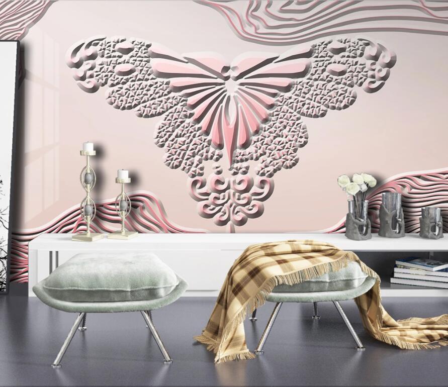 3D Butterfly 2007 Wall Murals Wallpaper AJ Wallpaper 2 