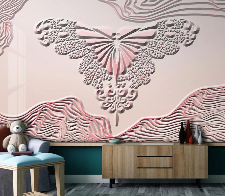 3D Butterfly 2007 Wall Murals Wallpaper AJ Wallpaper 2 