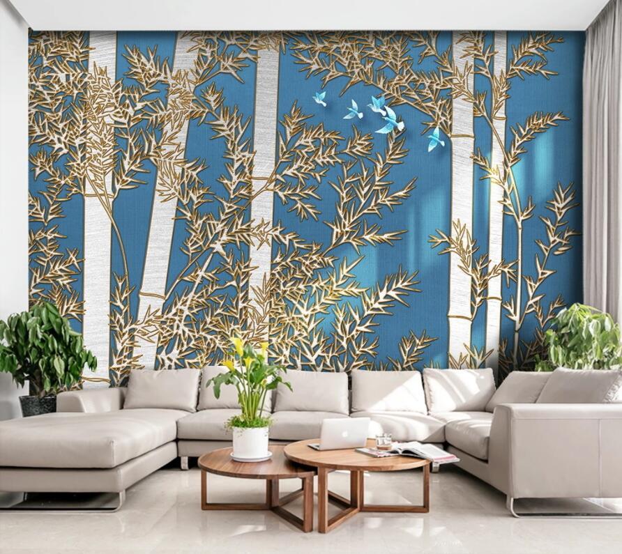 3D Bamboo Forest 2014 Wall Murals Wallpaper AJ Wallpaper 2 