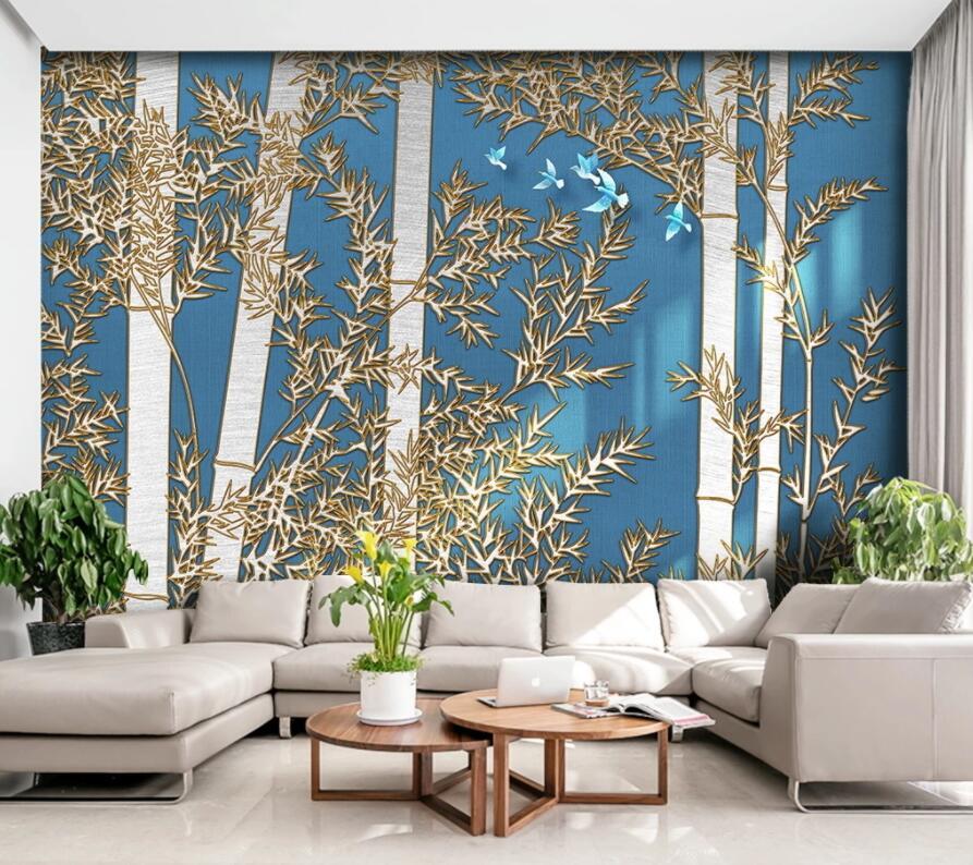 3D Bamboo Forest 2014 Wall Murals Wallpaper AJ Wallpaper 2 