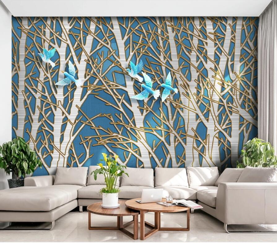 3D Tree Branch 2001 Wall Murals Wallpaper AJ Wallpaper 2 