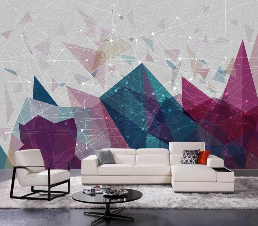 3D Geometric 2246 Wall Murals Wallpaper AJ Wallpaper 2 