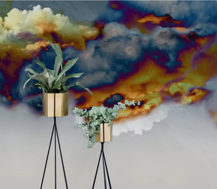 3D Colorful Cloud 2015 Wall Murals Wallpaper AJ Wallpaper 2 