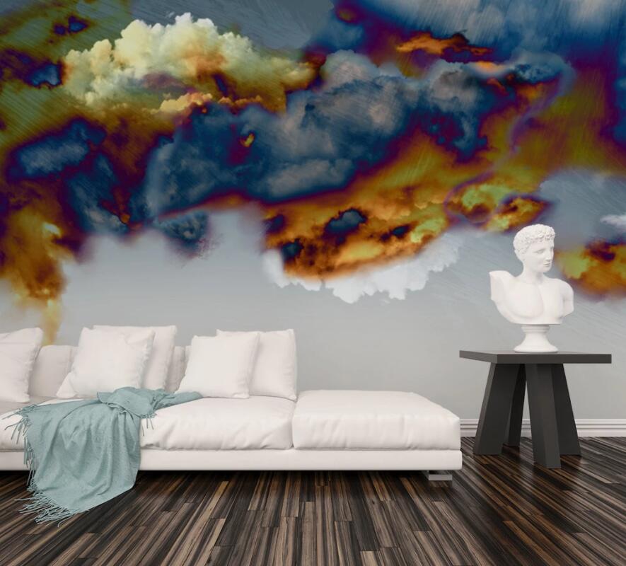 3D Colorful Cloud 2015 Wall Murals Wallpaper AJ Wallpaper 2 