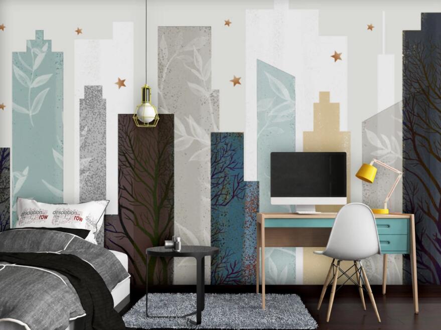 3D High Building 2016 Wall Murals Wallpaper AJ Wallpaper 2 