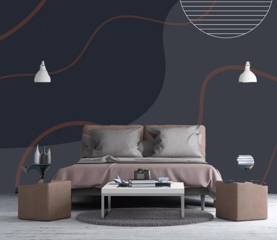3D Line Round 2012 Wall Murals Wallpaper AJ Wallpaper 2 