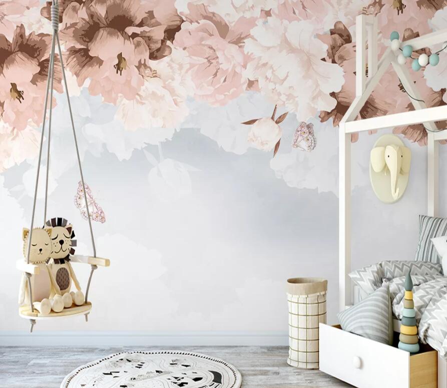 3D Colored Flowers 1522 Wall Murals Wallpaper AJ Wallpaper 2 