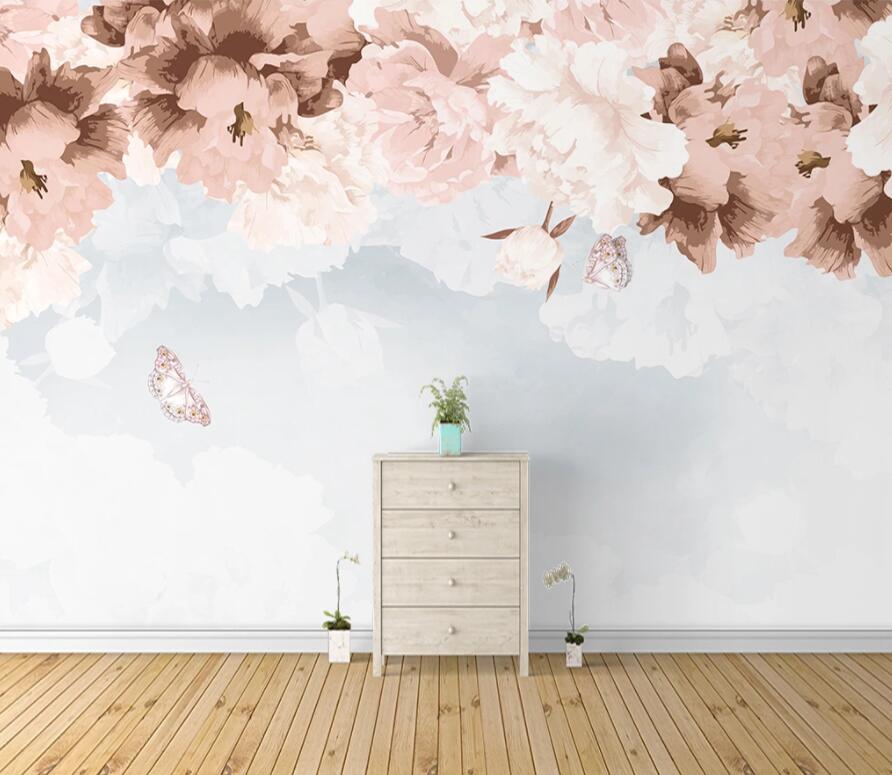 3D Colored Flowers 1522 Wall Murals Wallpaper AJ Wallpaper 2 