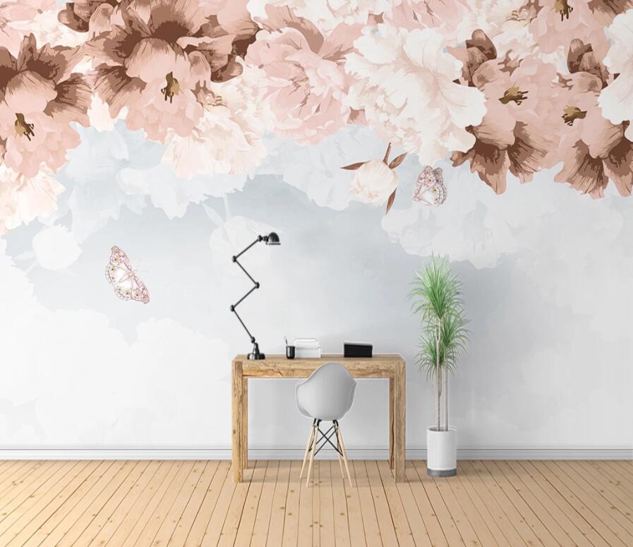 3D Colored Flowers 1522 Wall Murals Wallpaper AJ Wallpaper 2 