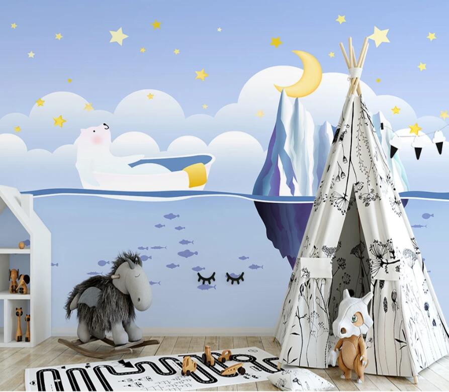 3D Small Fish 1443 Wall Murals Wallpaper AJ Wallpaper 2 