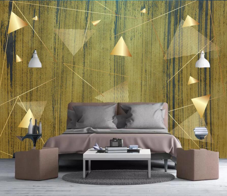 3D Geometric Patterns 1896 Wall Murals Wallpaper AJ Wallpaper 2 