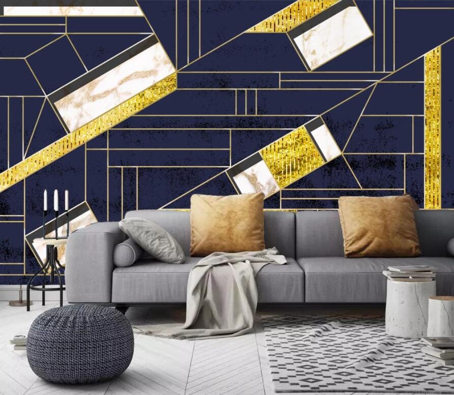 3D Geometric Patterns 2861 Wall Murals Wallpaper AJ Wallpaper 2 