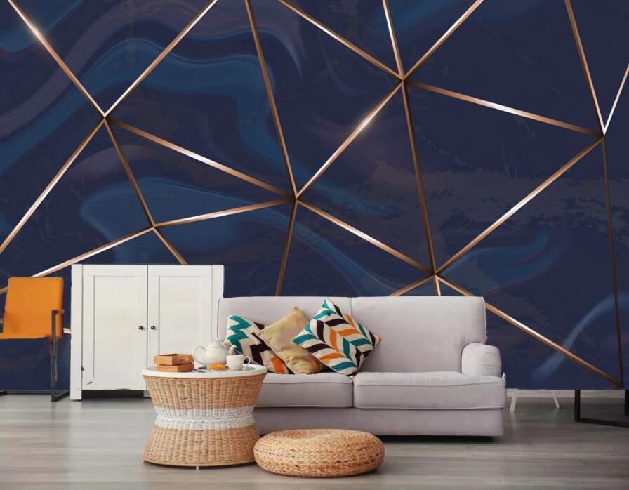 3D Geometric Patterns 1889 Wall Murals Wallpaper AJ Wallpaper 2 