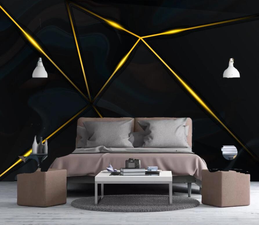 3D Geometric Patterns 1890 Wall Murals Wallpaper AJ Wallpaper 2 