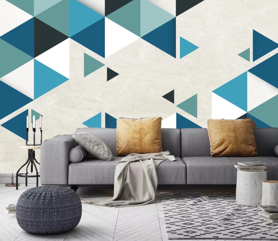 3D Geometric Patterns 1891 Wall Murals Wallpaper AJ Wallpaper 2 