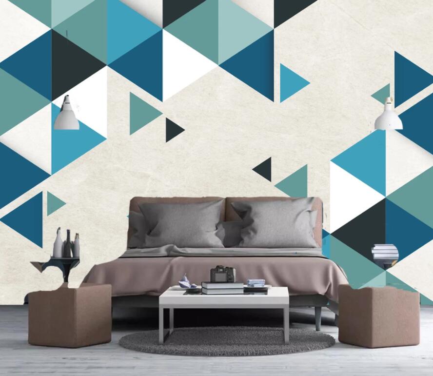 3D Geometric Patterns 1891 Wall Murals Wallpaper AJ Wallpaper 2 