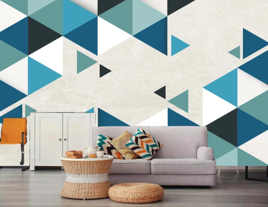 3D Geometric Patterns 1891 Wall Murals Wallpaper AJ Wallpaper 2 